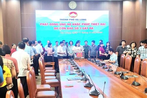 Hạ Long: Thiện nguyện khắc phục thiệt hại cơn bão số 3