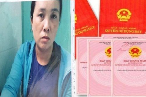 Bắt Cựu Phó chủ tịch Hội Chữ thập đỏ tỉnh Bình Dương dùng sổ đỏ giả đề vay tiền