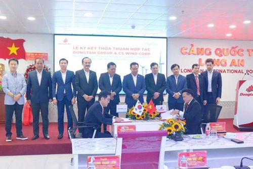 Doanh nghiệp Hàn Quốc đầu tư 200 triệu USD xây nhà máy thiết bị điện gió tại Long An