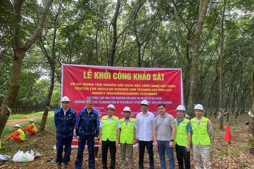 Khởi công khảo sát dự án Trung tâm nghiên cứu khoa học công nghệ hạt nhân