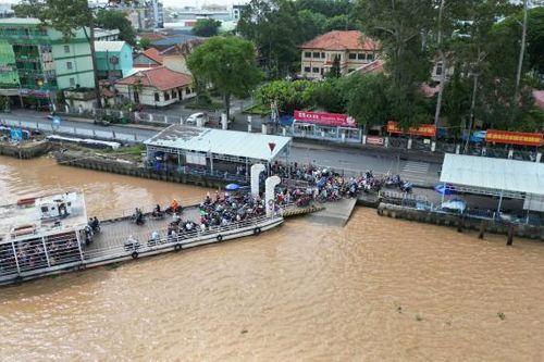 Di dời bến phà An Bình ở Vĩnh Long
