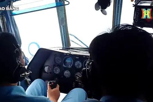 Trực thăng Mi-171 thực hiện thành công nhiệm vụ cứu hộ vùng lũ