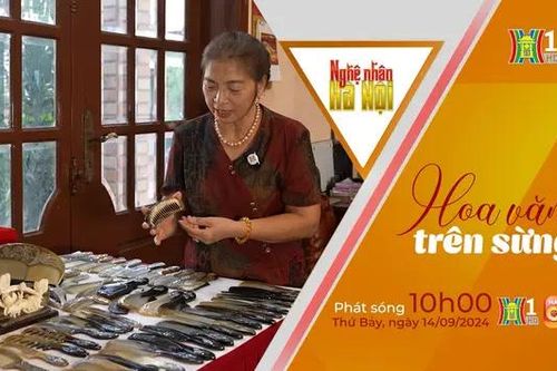 Nghệ nhân Hà Nội: Hoa văn trên sừng