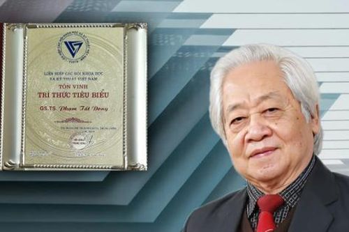 Giáo sư, Tiến sĩ Phạm Tất Dong được tôn vinh là Trí thức Khoa học và Công nghệ tiêu biểu 2024
