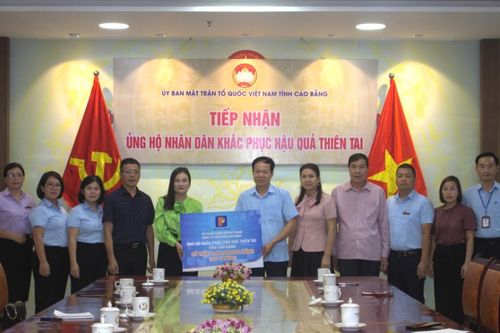 Ủy ban MTTQ tỉnh tiếp nhận trên 3,36 tỷ đồng ủng hộ nhân dân khắc phục hậu quả thiên tai