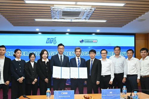 Tổng công ty VTC ký kết hợp tác với công ty Mekonglink