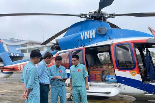 Tiếp tục điều máy bay chuyển hàng hóa cứu trợ tới tỉnh Cao Bằng