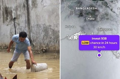 Tàn dư của bão Yagi kết hợp với một áp thấp khác, lại mạnh lên sau khi đi rất xa