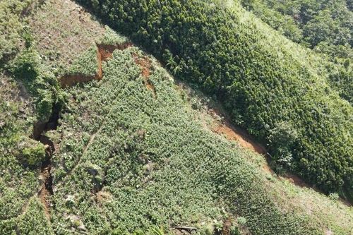 Lào Cai: 12 hộ dân được di chuyển khẩn cấp ra khỏi cung sạt lở