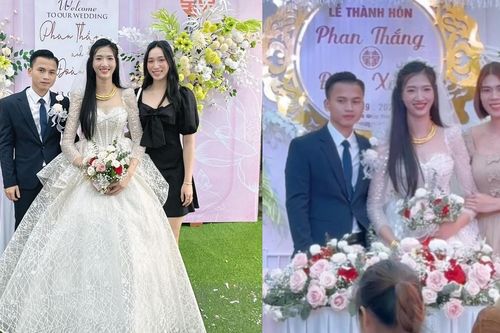 Tuyển thủ bóng chuyền Việt Nam chính thức lên xe hoa ở tuổi 27, được đồng đội tới chúc mừng