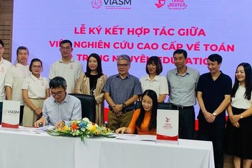 Viện Nghiên cứu cao cấp về toán và tổ chức giáo dục Trạng nguyên ký kết hợp tác