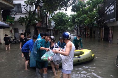Hà Nội rút lệnh báo động 2 trên sông Hồng, sông Đuống