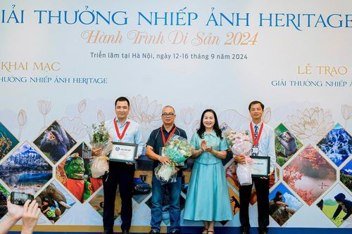 Đấu giá ảnh đoạt giải thưởng nhiếp ảnh Heritage - Hành trình Di sản 2024 ủng hộ khắc phục hậu quả lũ lụt