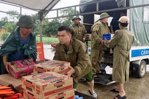 Công an Thanh Hóa ứng phó, khắc phục mưa lũ