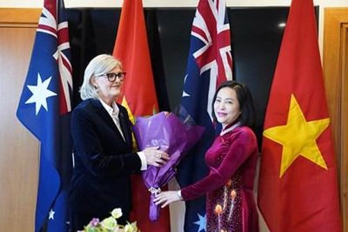 Phó chủ tịch Quốc hội Nguyễn Thị Thanh hội kiến Toàn quyền Australia Sam Mostyn
