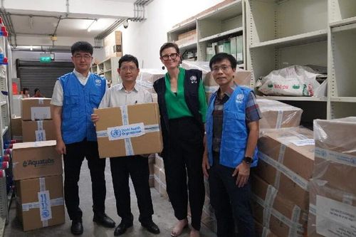 WHO hỗ trợ 1 triệu viên khử trùng nước cho đồng bào vùng lũ