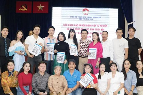 Văn nghệ sĩ TPHCM chung tay ủng hộ người dân vùng bão lũ