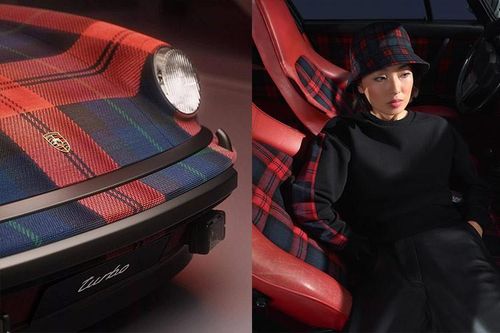 'Soi' Porsche 930 Turbo phủ họa tiết caro tartan giá 6,4 tỷ đồng