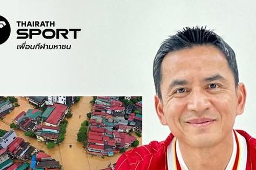 HLV Kiatisuk Senamuang quyên góp tiền ủng hộ người dân vùng lũ Việt Nam