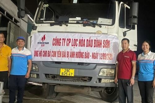 BSR hỗ trợ xăng dầu cho tỉnh Yên Bái khắc phục hậu quả do bão, lũ lụt