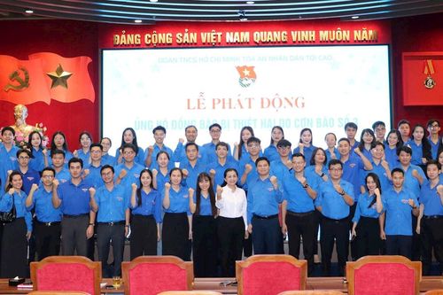 Đoàn Thanh niên TANDTC phát động chương trình ủng hộ đồng bào khắc phục thiệt hại do cơn bão số 3