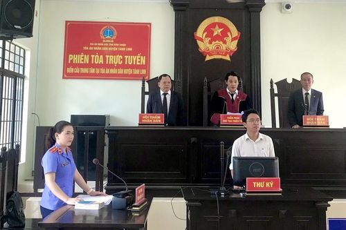 Viện kiểm sát phối hợp tổ chức phiên tòa hình sự trực tuyến về án ma túy