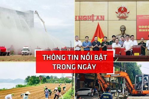 Nghệ An: Thông tin nổi bật ngày 13/9
