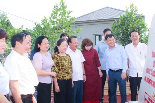Đảng ủy Khối các cơ quan tỉnh khánh thành công trình tôn tạo Bia dẫn tích tại huyện Đô Lương