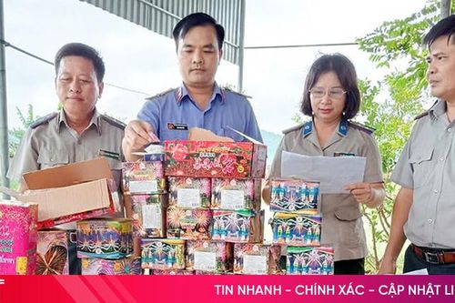 Hương Sơn tiêu hủy hơn 178 kg pháo nổ và tang vật các vụ án