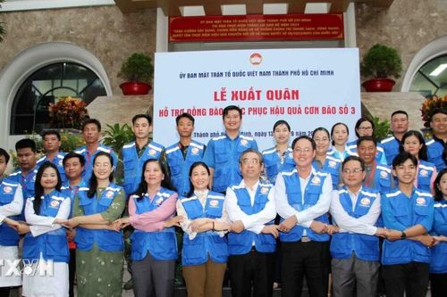 TP.HCM xuất quân Đội tình nguyện viên chung tay cùng đồng bào vùng lũ