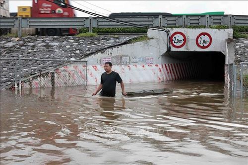 Chỉ còn vài điểm ngập úng trên địa bàn Hà Nội