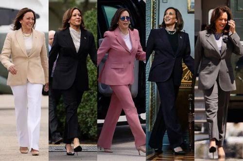 Xem phong cách thời trang đầy quyền lực của bà Kamala Harris