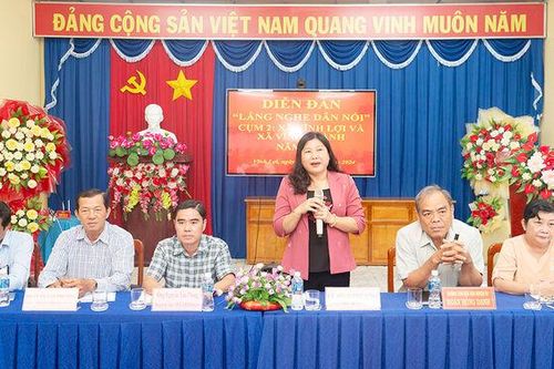 Gần dân, lắng nghe dân để chăm lo đời sống Nhân dân tốt hơn