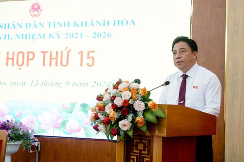 Kỳ họp thứ 15 HĐND tỉnh Khánh Hòa khóa VII thông qua 39 nghị quyết