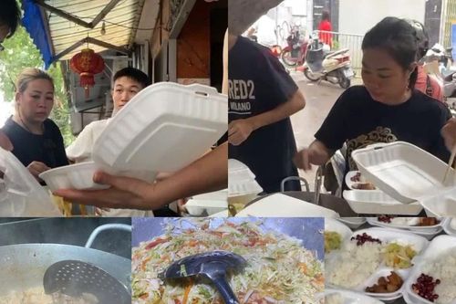 Những suất cơm 'tình làng nghĩa xóm' trong bão, lũ