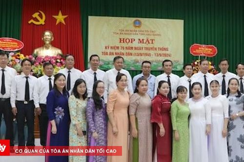 TAND tỉnh Hậu Giang họp mặt kỷ niệm Ngày truyền thống TAND