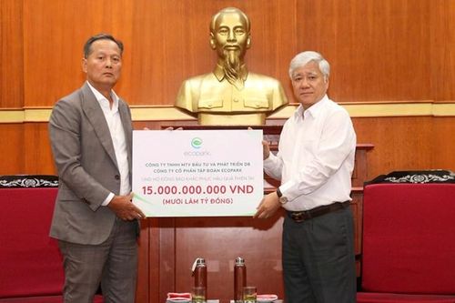 Tài khoản của Ban Vận động cứu trợ Trung ương đã nhận 527,8 tỷ đồng