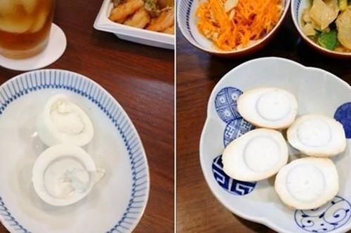 Những quả trứng gà có lòng đỏ trắng tinh khiến người mua bất ngờ, lý do là gì?