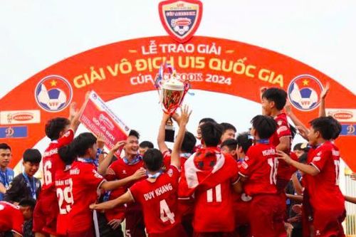 Thắng chung kết 4-1, PVF vô địch giải U15 quốc gia 2024