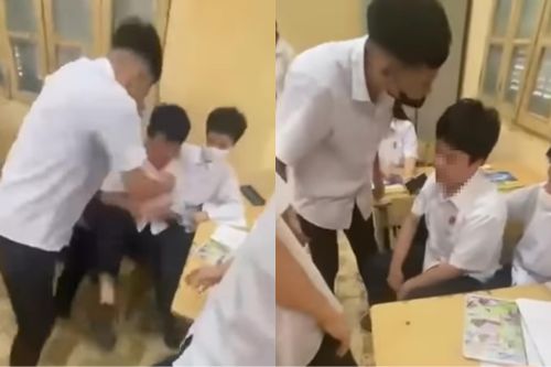 Đình chỉ học nam sinh sau khi đấm bạn túi bụi trong lớp