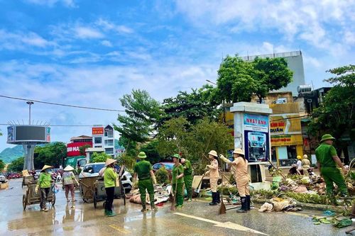 Thành phố Tuyên Quang dần ổn định sau trận lũ lụt lịch sử