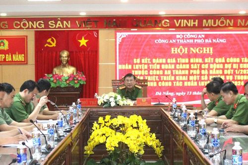 Hoàn thành khóa huấn luyện Tiểu đoàn Cảnh sát cơ động dự bị chiến đấu đợt I - năm 2024