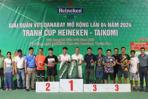 Sôi nổi giải quần vợt Danabay mở rộng lần 4 năm 2024 tranh Cúp Heineken – Taikomi