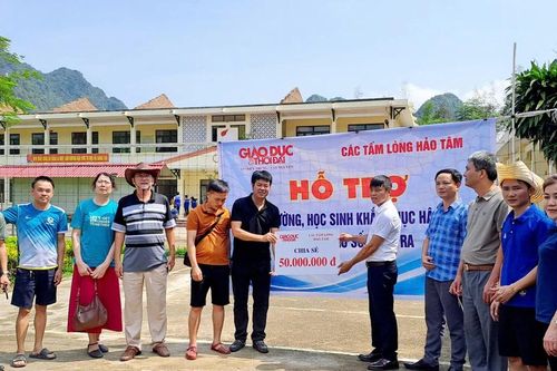 Miền Trung hướng về các trường học Thái Nguyên
