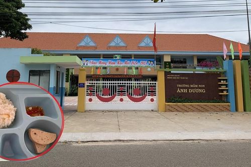 Làm rõ phản ánh suất cơm của giáo viên 30 nghìn đồng nhưng chỉ có 2 miếng chả