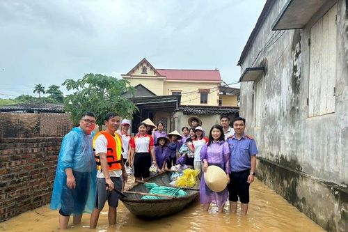 Thái Nguyên: ngành Kiểm sát nhân dân tích cực khắc phục hậu quả sau mưa lũ