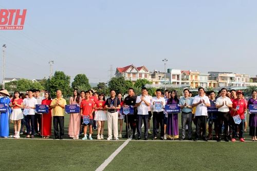 Khởi tranh Giải bóng đá doanh nghiệp, doanh nhân Thanh Hóa lần thứ II