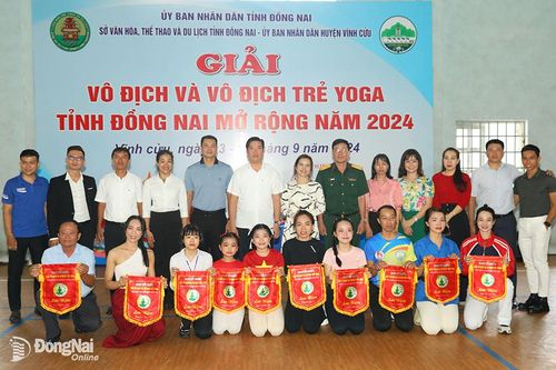 Khai mạc Giải vô địch và vô địch trẻ yoga tỉnh Đồng Nai mở rộng năm 2024