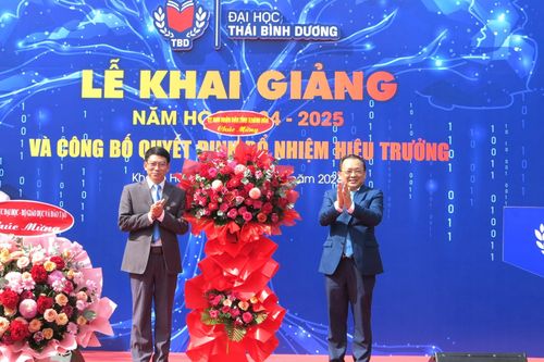 Trường Đại học Thái Bình Dương: Khai giảng năm học 2024-2025 và công bố quyết định bổ nhiệm tân hiệu trưởng
