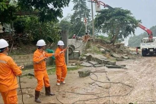 Tình hình mất điện lưới tính đến 7 giờ ngày 14/9 trên địa bàn tỉnh Lào Cai